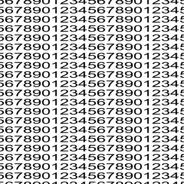Numaraları arka plan. Seamless modeli. Vektör.