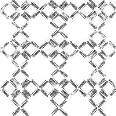 vektör kesintisiz geometrik desen 