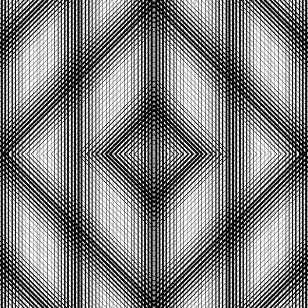 Las rayas diagonales brillantes y cuadrados sobre un fondo negro. Sin fin sin costuras . — Vector de stock