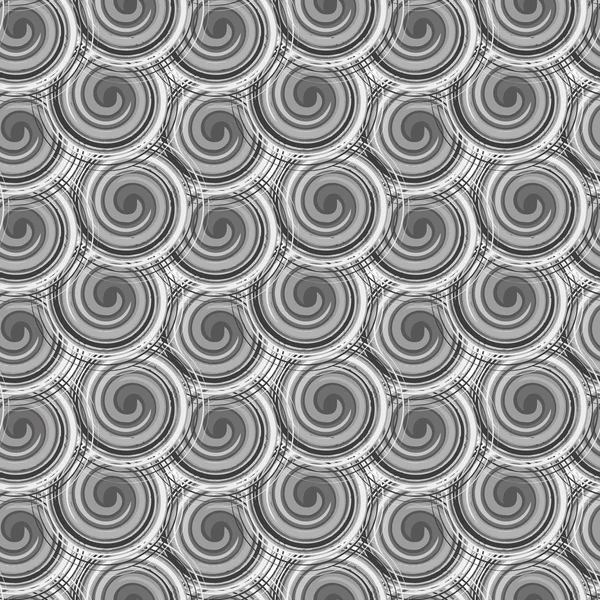Vector seamless pattern from spiral elements. A background rich with a retro for a brown paper, walls, backgrounds.