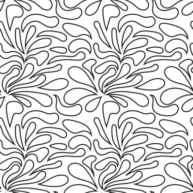 tek renkli şık seamless modeli