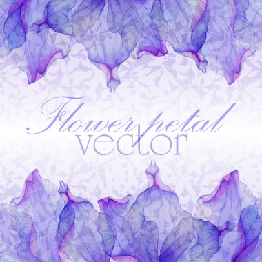 Çiçek suluboya tebrik kartı