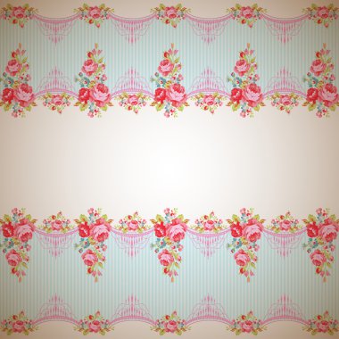 çiçek desenli Bahçe pembe Güllü