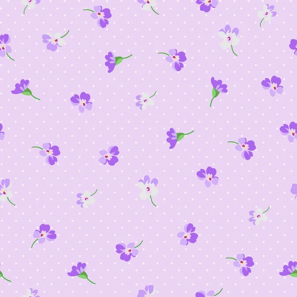 pattern with pink flowers