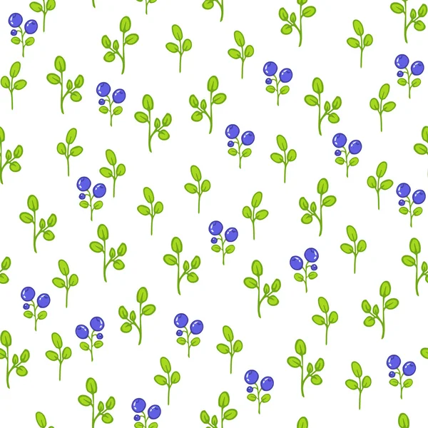 Yaban mersini ile sorunsuz çiçek desenli