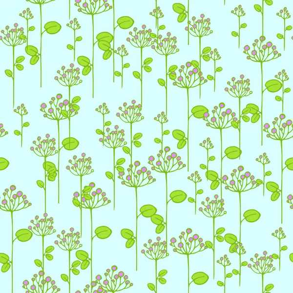 Çiçek dalları ile sorunsuz doku