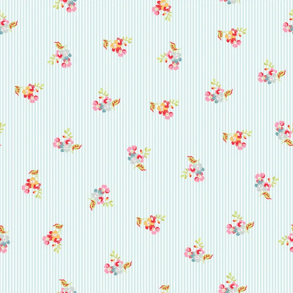 Seamless Pattern with little flowers — Stock Vector