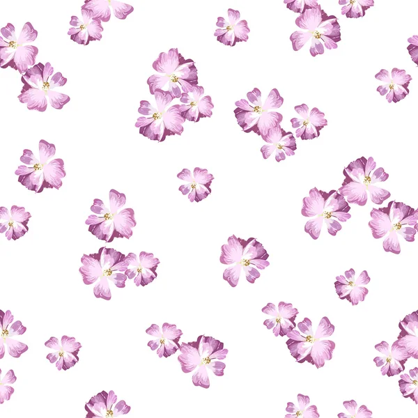 Modèle avec des fleurs aquarelle — Image vectorielle