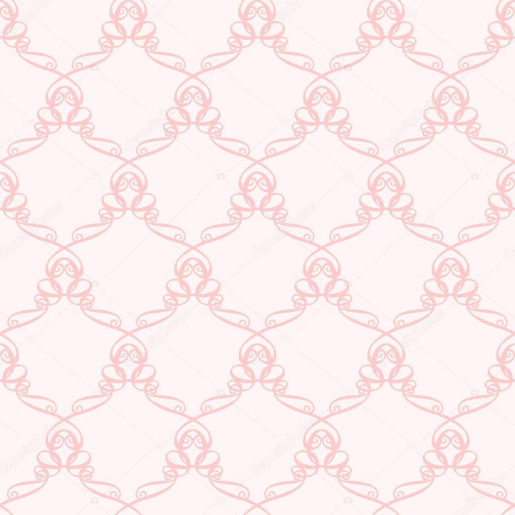 pink Pattern with curve elements