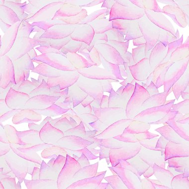 Lotus ile sorunsuz çiçek desenli