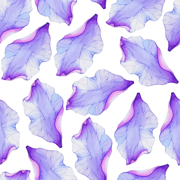 Pattern with Purple flower petals. — Stock Vector © LoveLava 91197946