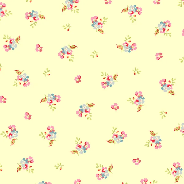 Hermoso patrón floral — Archivo Imágenes Vectoriales