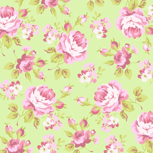 Beautiful floral seamless pattern. — Stock Vector