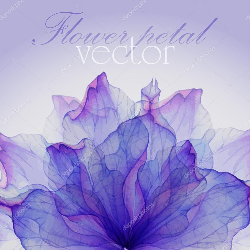 Pattern with Purple flower petals — Stock Vector © LoveLava 91202042