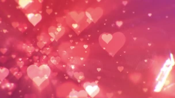 Valentines day abstract background,loopable.