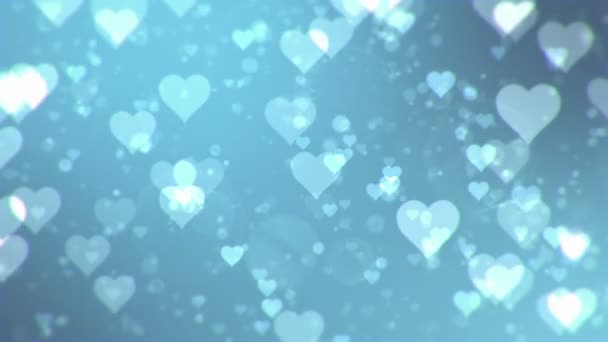 Fond abstrait de la Saint-Valentin, boucle .