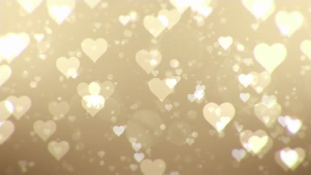 Fond abstrait de la Saint-Valentin, boucle .