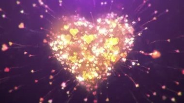 Sevgililer günü arka plan, loopable.