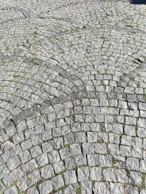 Odessa sokaklarındaki ve parklardaki kaldırım elemanlarının grafiksel özeti.