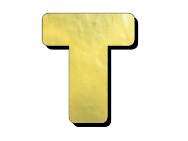 Basit ve modern grafik tasarımı somutlaştıran yuvarlak kenarlı yuvarlak bir T harfini simgeleyen minimalist bir resim.