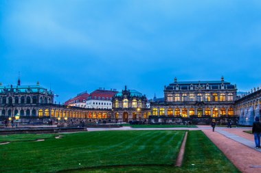 Akşam Dresden porselen Müzesi.