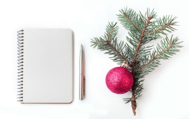 Köknar dalı ile not etmek