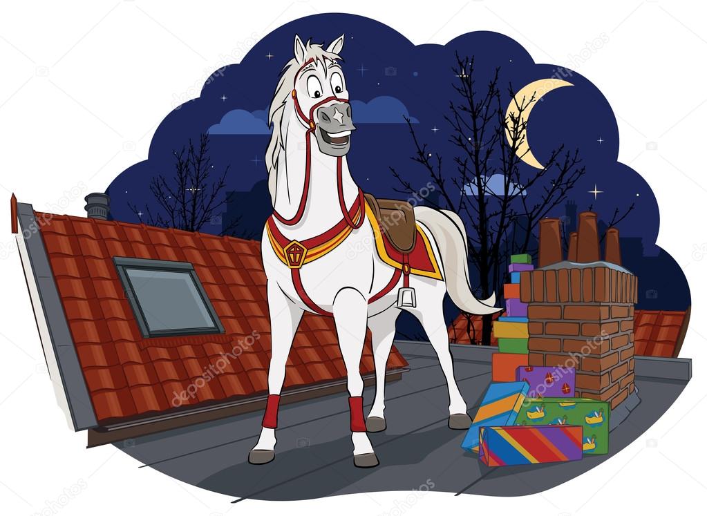 Amerigo, the horse of Sinterklaas