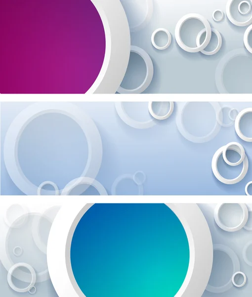 Soyut 3d geometrik tasarım afiş kümesi