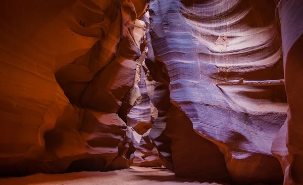 Colores de piedra arenisca cañón — Foto de Stock