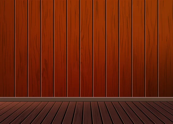 Fondo retro Vintage clásico con piso de textura de patrón de madera — Vector de stock