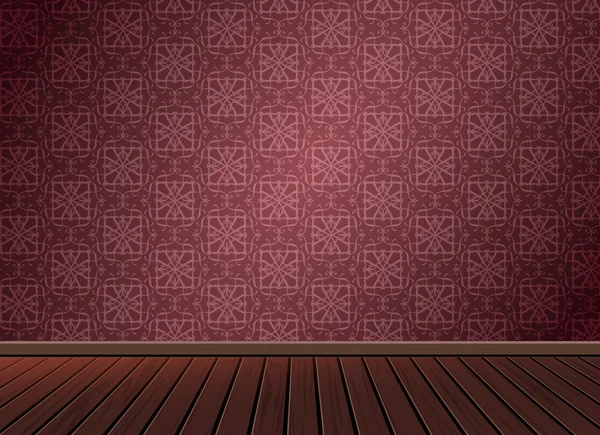 Текстура тла візерунка з дерев'яною підлогою в вінтажному стилі — стоковий вектор