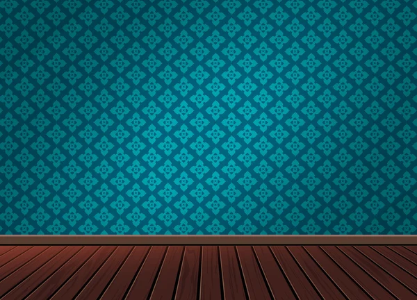 Pattern background texture with wooden floor in vintage style — Stock vektor