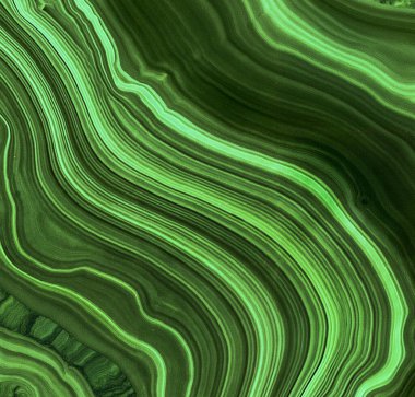 Soyut yeşil mermer doku, pürüzsüz dalgalı doğal çizgiler, parlatılmış taşa benziyor. Lüks tasarım projeleri, baskı geçmişleri ve zarif doğal-esinlenmiş görseller için harika..