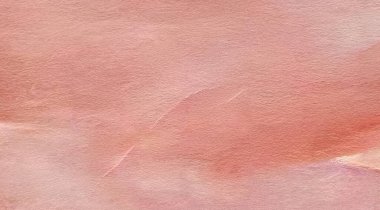 Yumuşak pembe suluboya dokusu, hafif değişim ve organik fırça darbeleriyle. Tasarım, markalaşma, duvar kağıdı ve kopyalama alanı için soyut pastel arkaplan ideal.