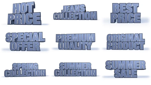 Jeans Collection Ventes Titres de campagne — Photo