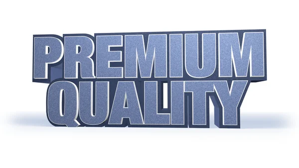Premium Quality Jeans Sales Campaign Title — Stock Photo, Image