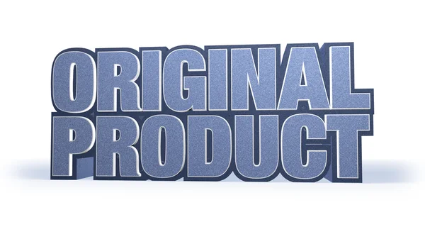 Produto original Jeans Sales Campaign Title — Fotografia de Stock