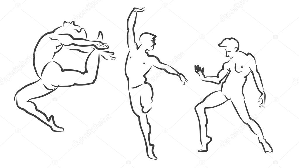 Pictures Draw Human Poses Men Dancing Drawing Actor Poses Stock Vector C Mail Hebstreit Com 104862836 Get yours from +450 possibilities. https depositphotos com 104862836 stock illustration men dancing drawing actor poses html