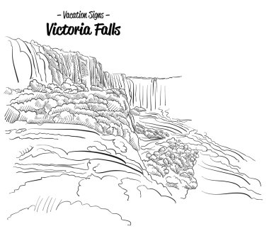 Victoria Falls Zimbabve Landmark kroki