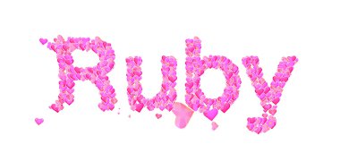 Ruby on Rails kadın adı kalpler tip tasarım ile ayarla