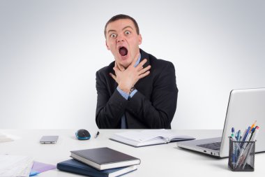 İş, insanlar, zaman yönetimi ve office kavramı - Businessma