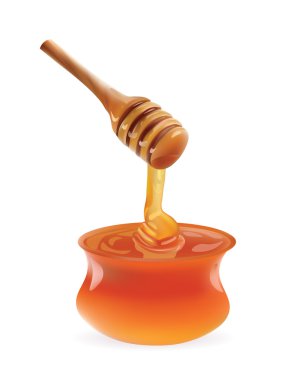 Vektör tatlım banka gerçekçi illüstrasyon. Beyaz arka plan üzerinde izole