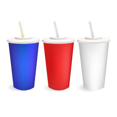 Vektör gerçekçi karton? yukarı illüstrasyon. Beyaz arka plan üzerinde izole