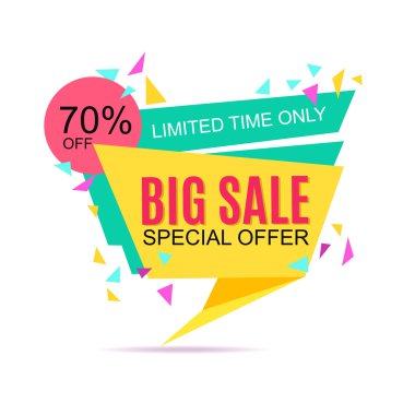 Büyük satışı büyük başlığı. Satılık arka plan. 