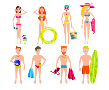 İnsanlar sahilde dinleniyor..