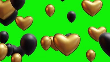 4k alfa kanalı balonları canlandırması