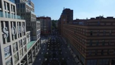 Dnipropetrovsk şehir Ukrayna Hava görünümünü. Dnipropetrovsk Merkezi. Ukrayna