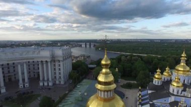 Hava Kiev St Michael St Michael Katedral Meydanı. Avrupa Günü. Freegen
