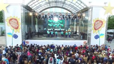 Hava Kiev St Michael St Michael Katedral Meydanı. Avrupa Günü. Freegen