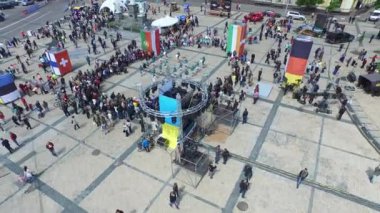 Hava Kiev St Michael St Michael Katedral Meydanı. Avrupa Günü. Freegen